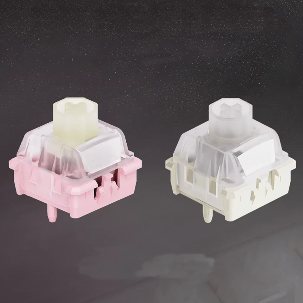 Gaming Keyboard Hall Effect - Wuque Studio WS Flux Pink Magnetic
