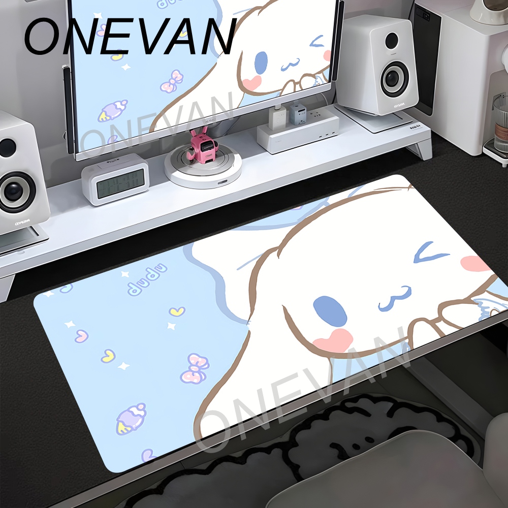 Keyboard Mouse Bundle Gaming - Cinnamoroll Mouse Pad anime Kawaii Large