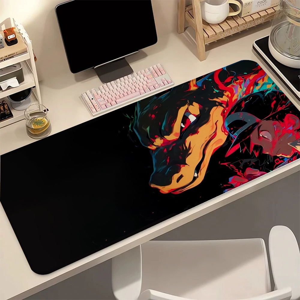 Gaming Keyboard Noise - Gigantamax Charizard P-Pokemon Mouse Pad Large