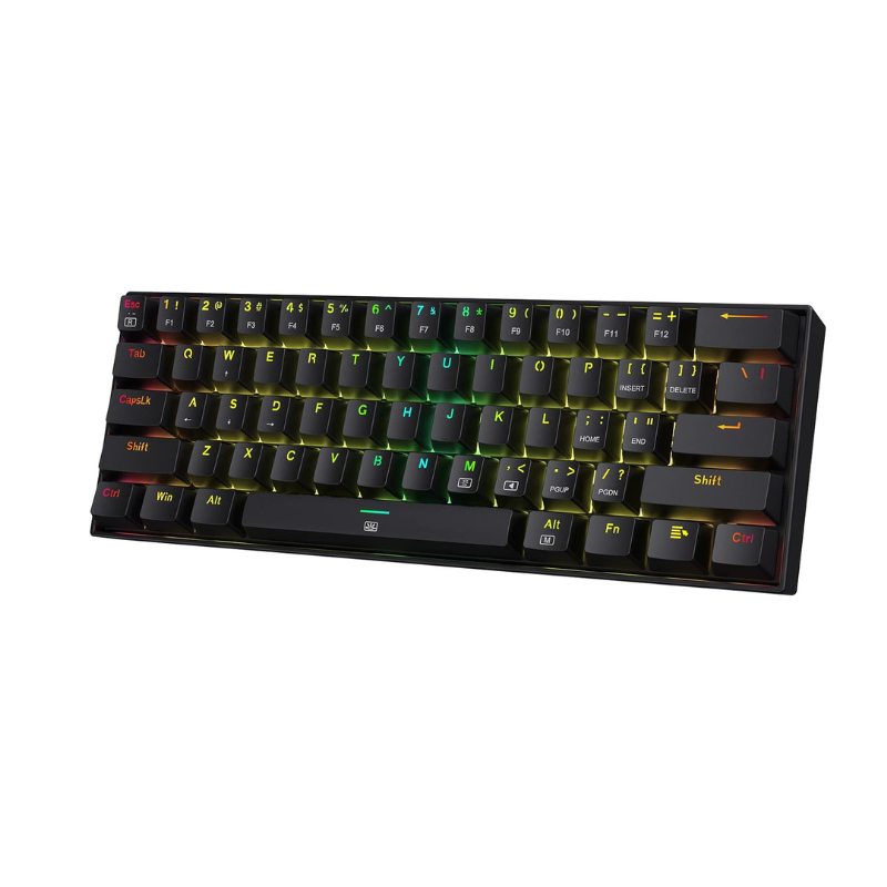 Keyboard Gaming Blue Switch - Redragon K630 Dragonborn 60% Wired RGB