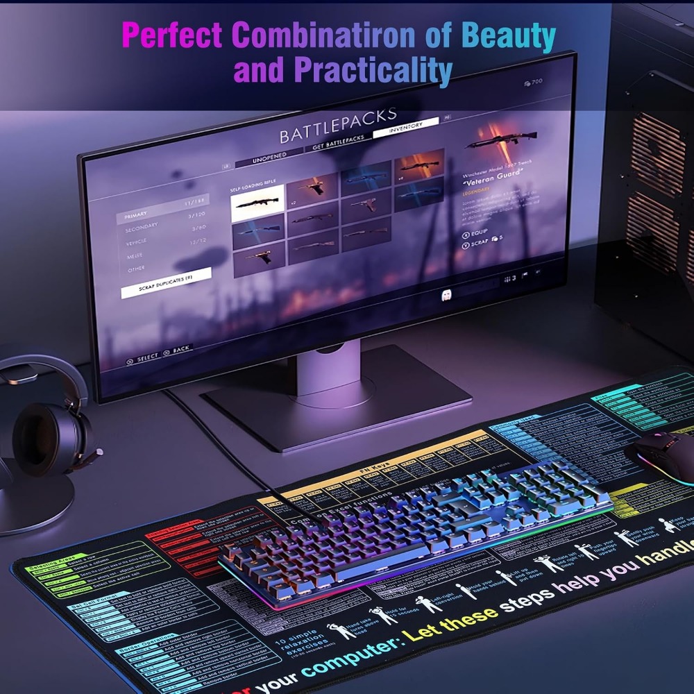 XL Excel Formulas and Shortcut - Gaming Keyboard Mouse review and price