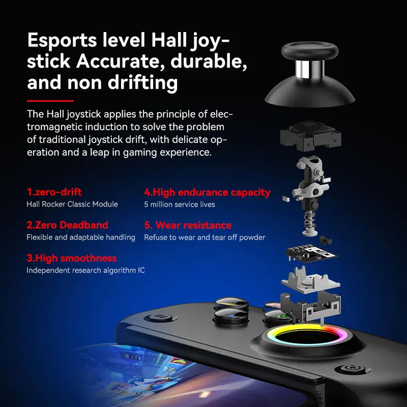 BSP D8 PRO Stretching Game Con - Gaming Keyboard Hall Effect review and price