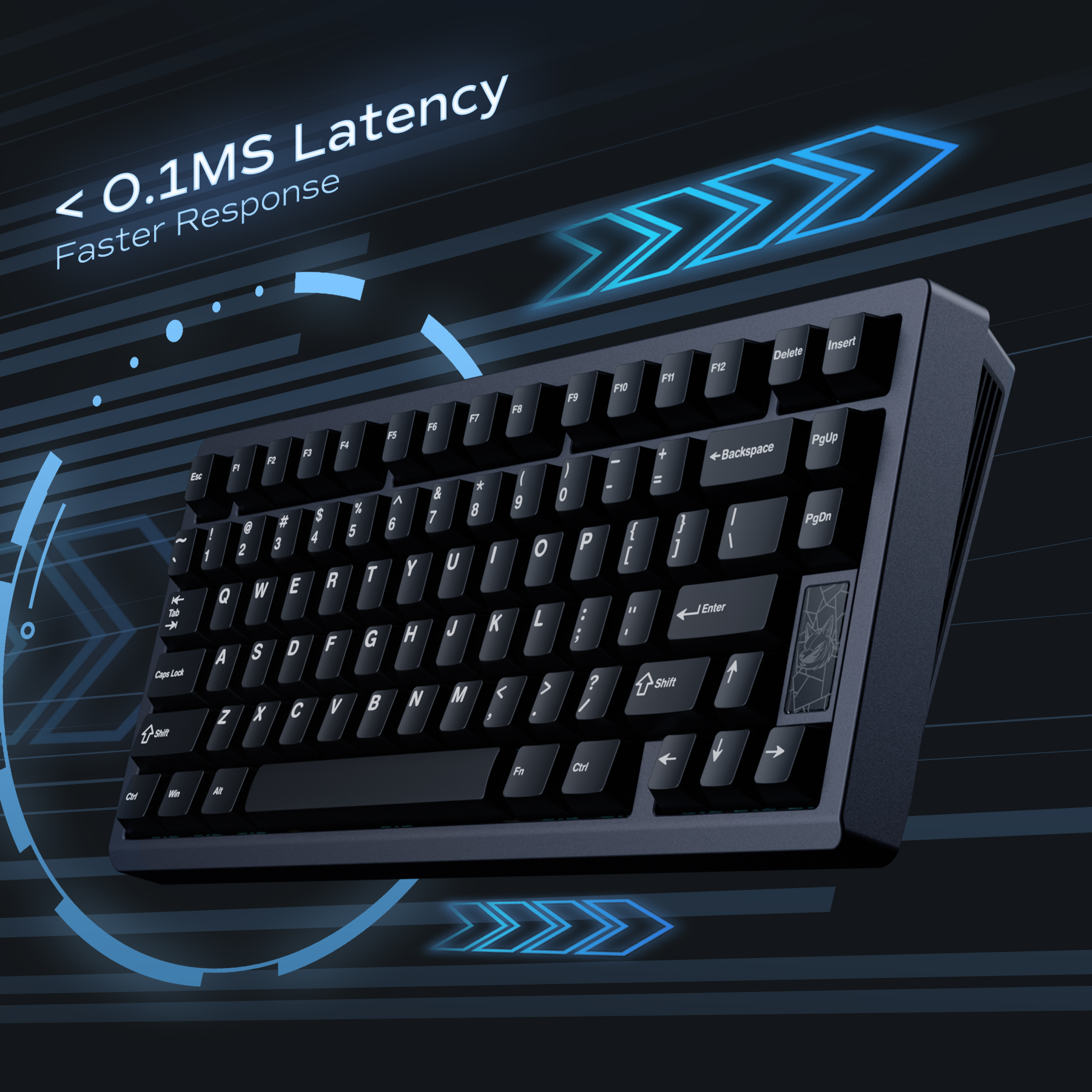 Chilkey Slice75 HE Gaming Keyb - Gaming Keyboard Hall Effect Switches review and price