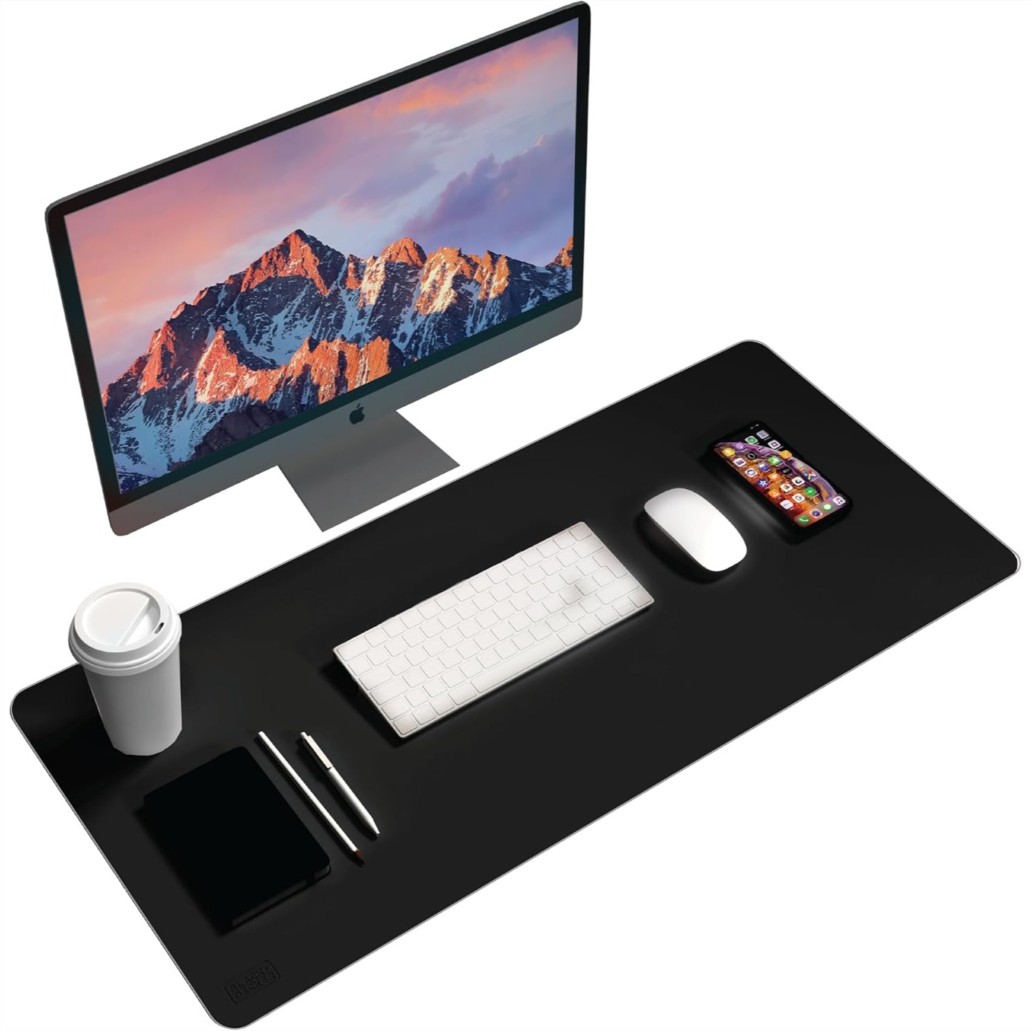 Faux Leather Desk Mat for Keyb - Gaming Keyboard Mouse review and price