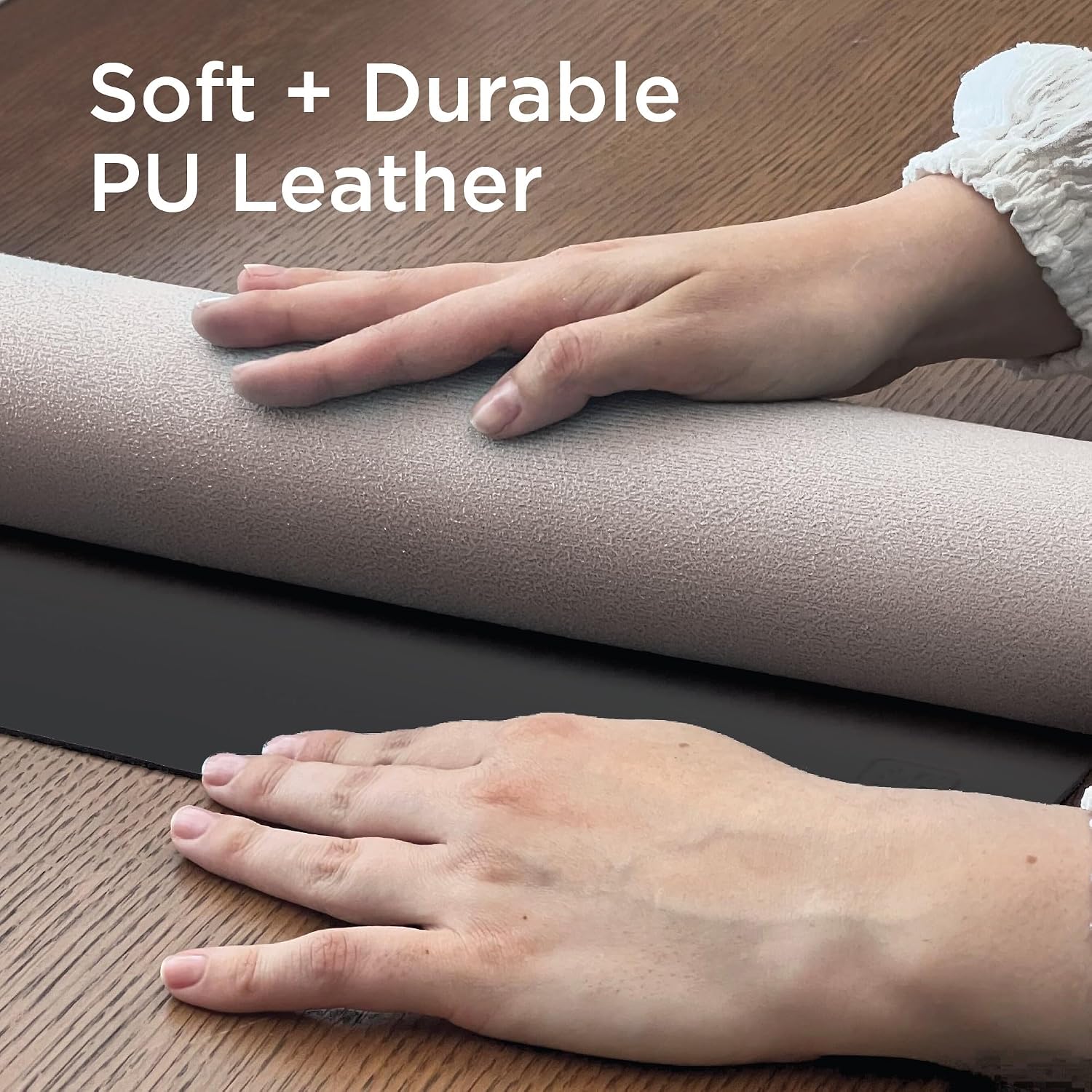 Faux Leather Desk Mat for Keyb - Gaming Keyboard Mouse review and price