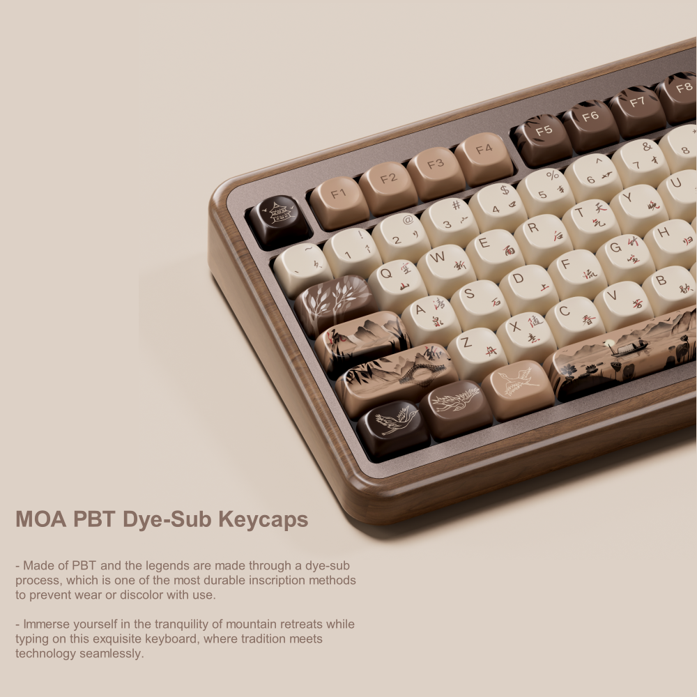 Akko MU02 75% Mountain Seclusi - Gaming Keyboard Bundle review and price