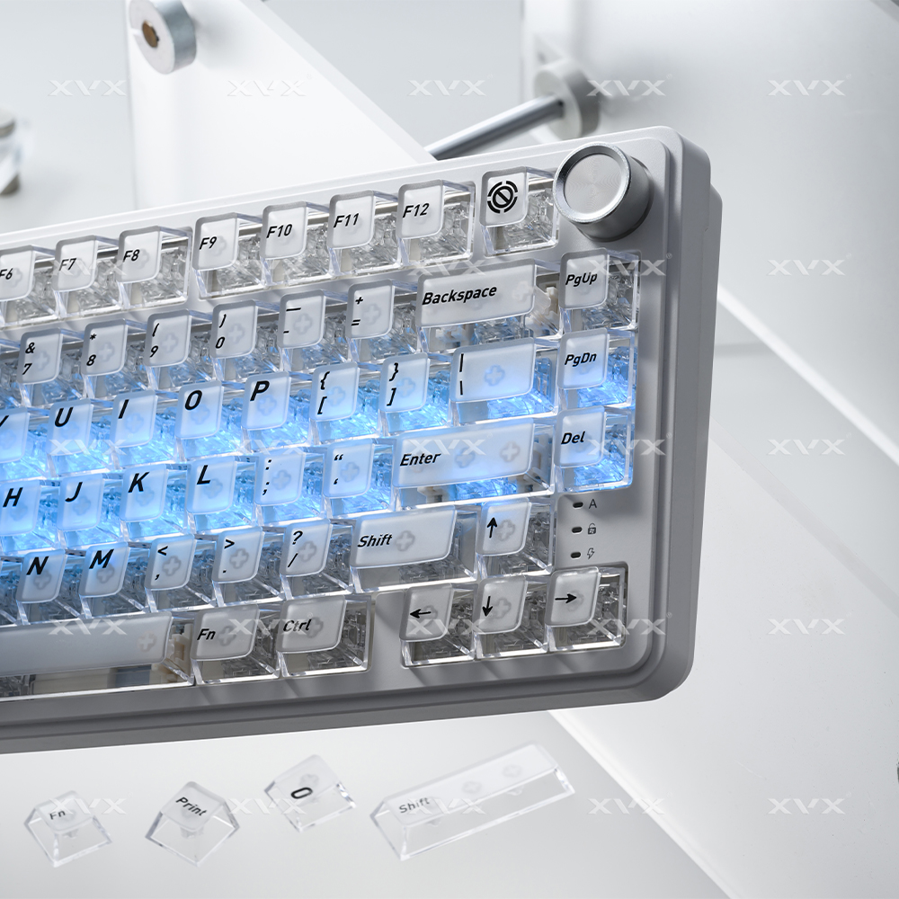 XVX Crystal Transparent Keycap - Keyboard Gaming Black review and price