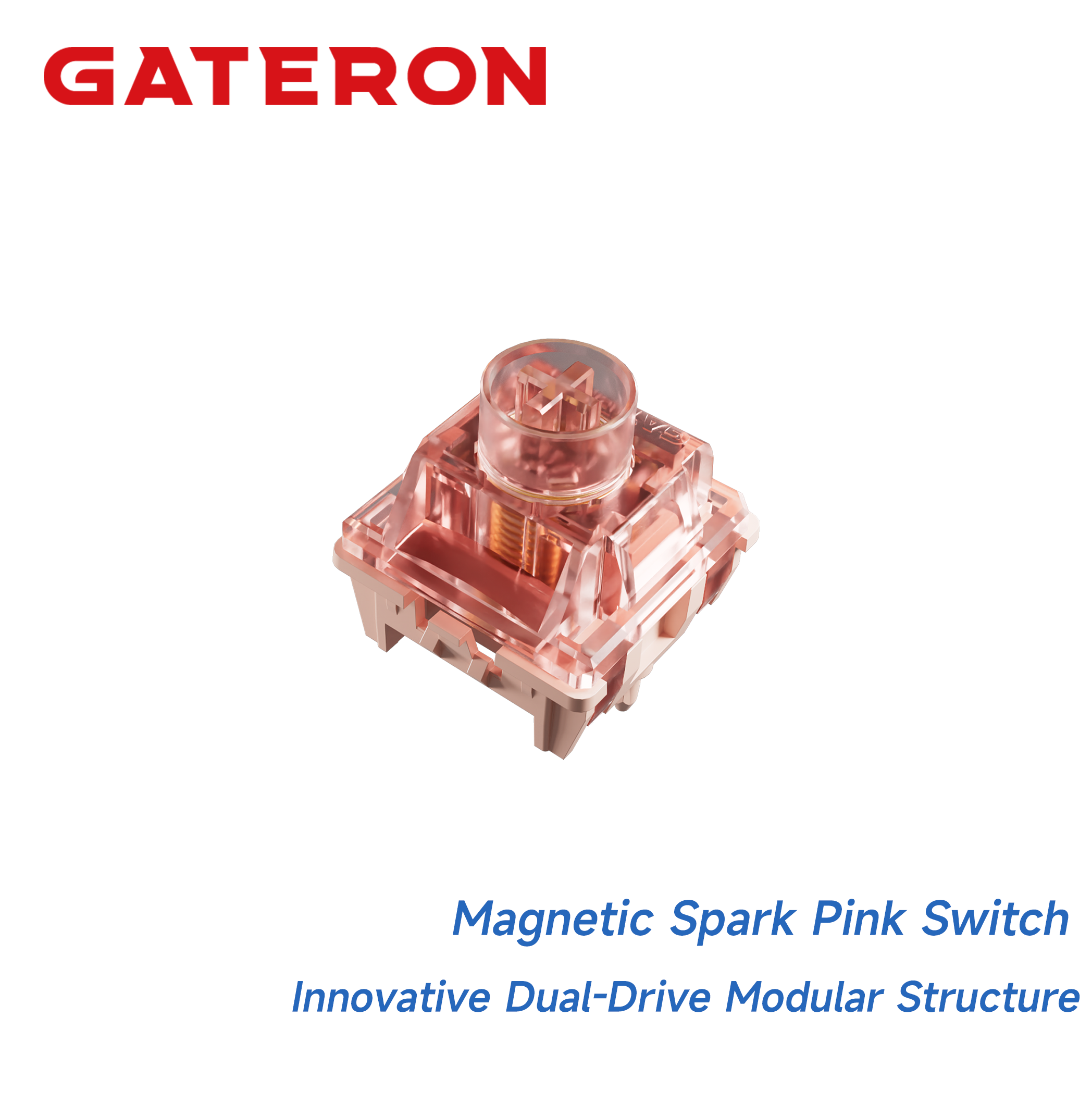 GATERON Magnetic Spark Series  - Gaming Keyboard Hall Effect Switches review and price