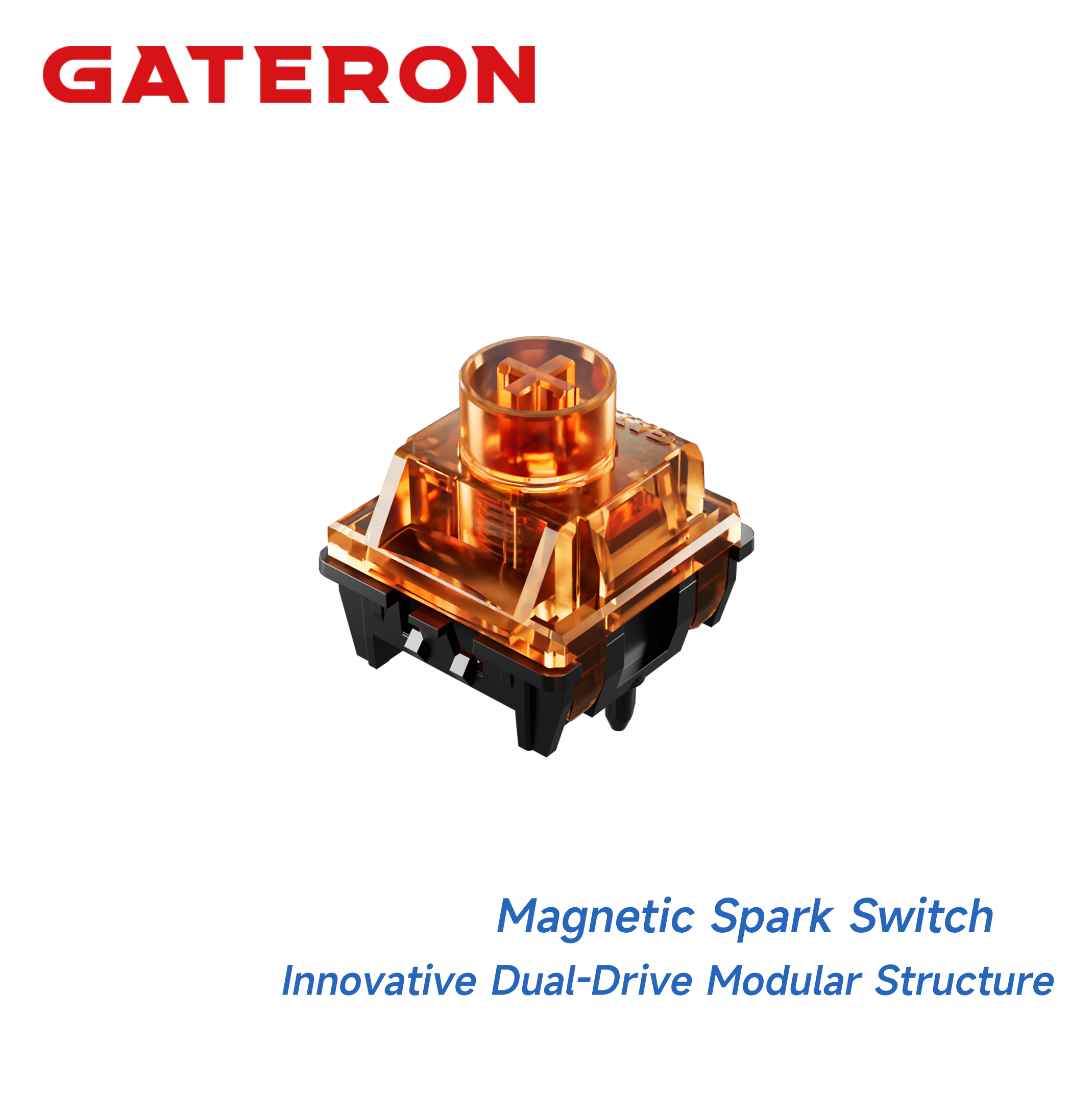GATERON Magnetic Spark Series  - Gaming Keyboard Hall Effect Switches review and price