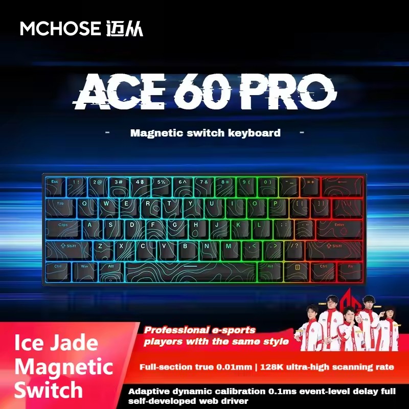 MCHOSE ACE60 Pro Mechanical Ke - Gaming Keyboard Bundle review and price