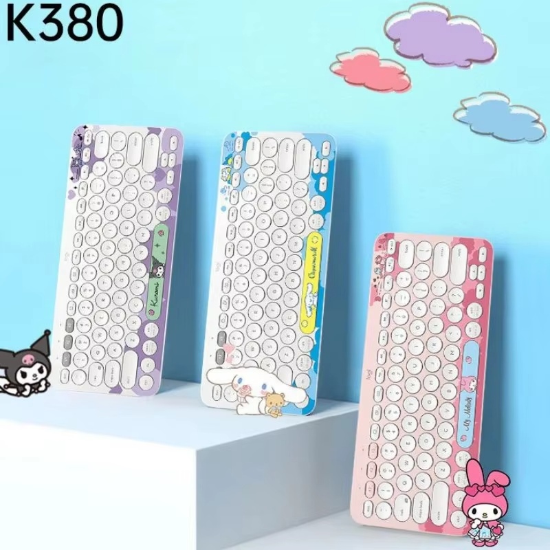 Logitech K380 Sanrio Cinnamoro - Gaming Keyboard And Mouse Combo Wireless review and price
