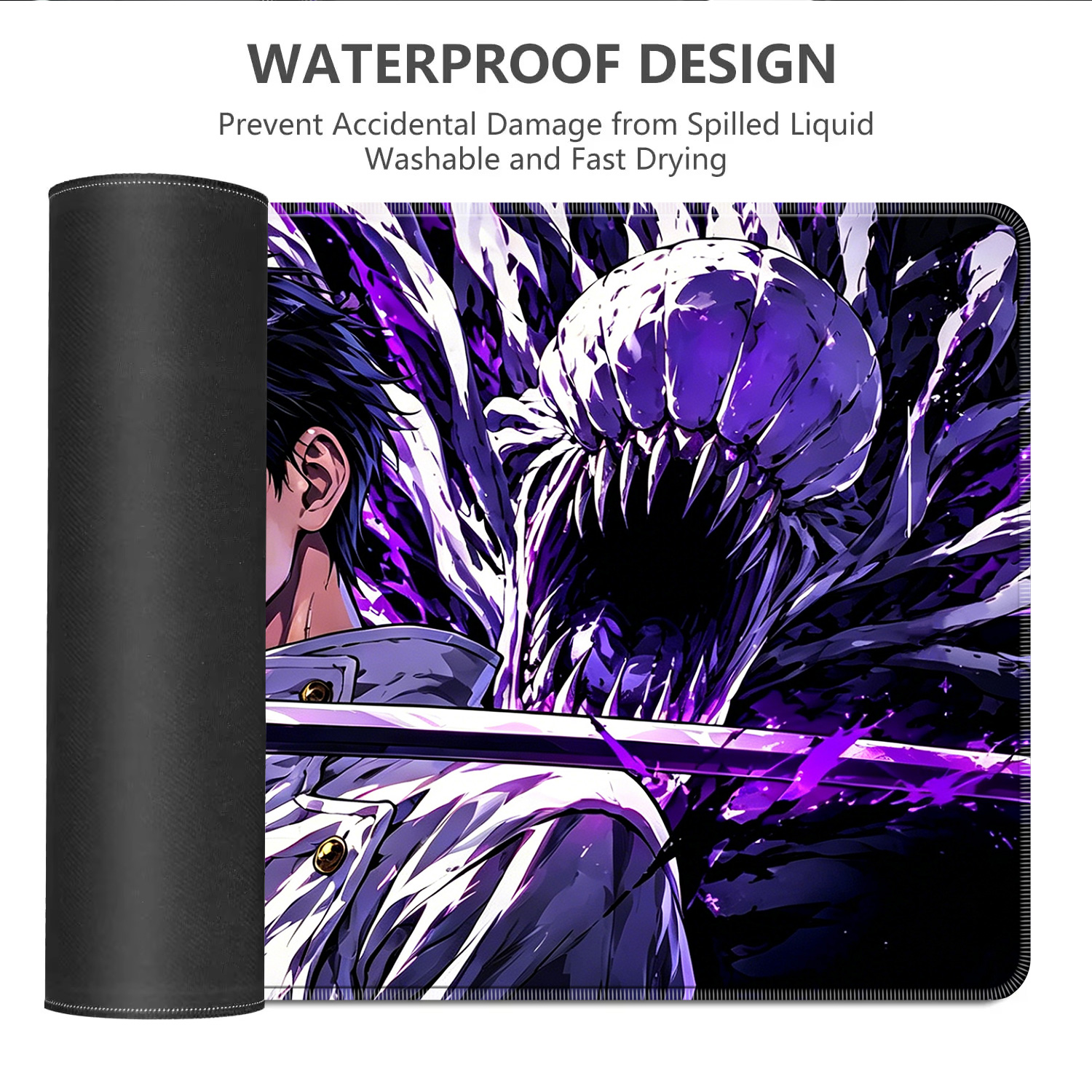 HD Anime Purple Mouse Pads Yut - Gaming Keyboard Noise review and price