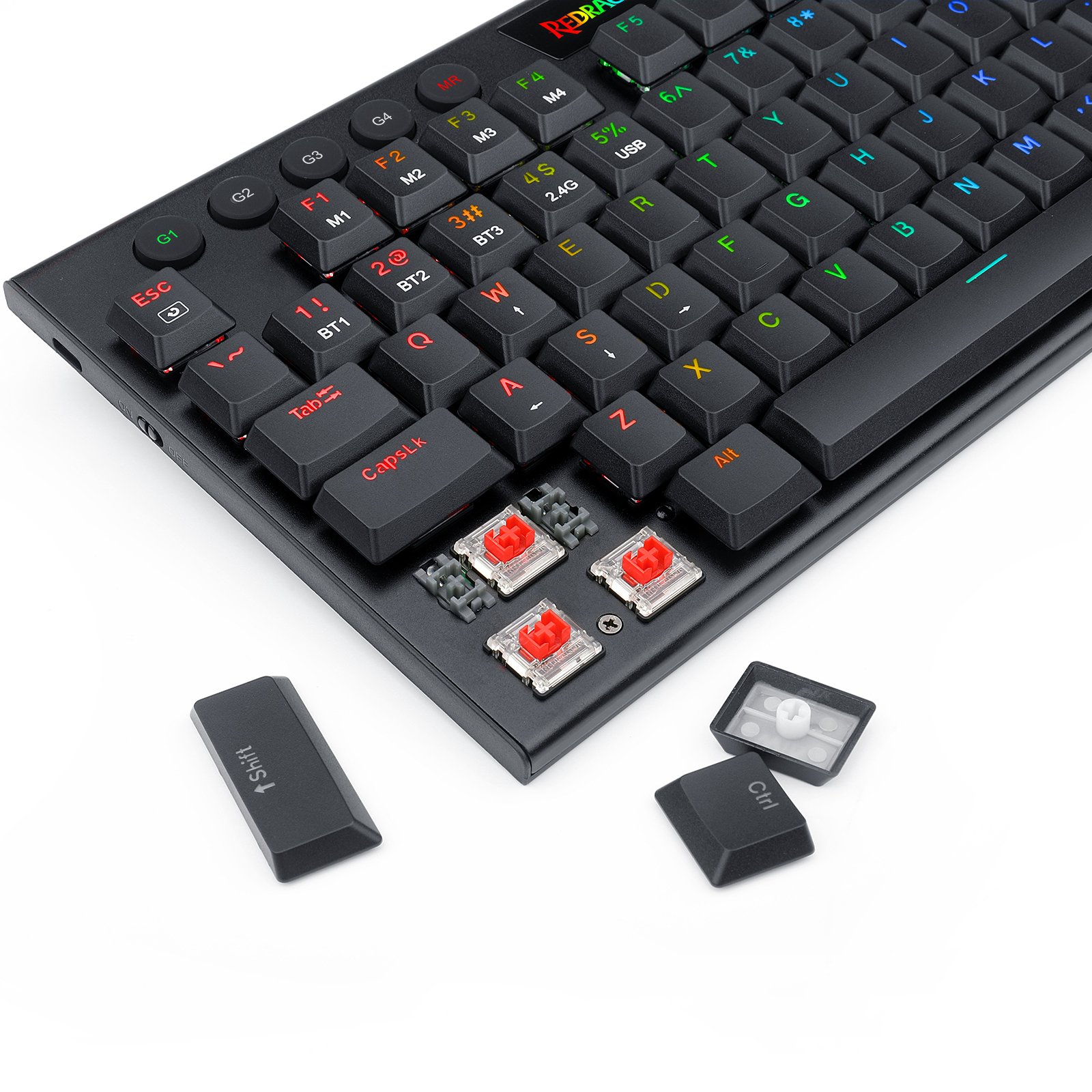 Redragon Latest Model K621-RGB - Keyboard Gaming Blue Switch review and price