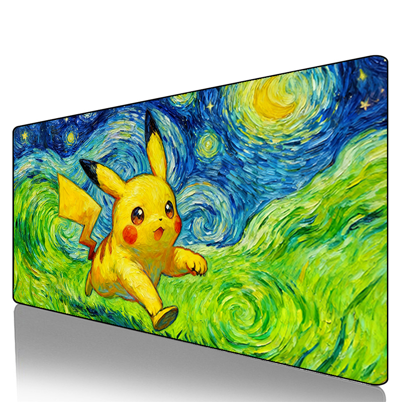 Mouse Pad Pokemon Pikachu Geng - Gaming Keyboard Noise review and price