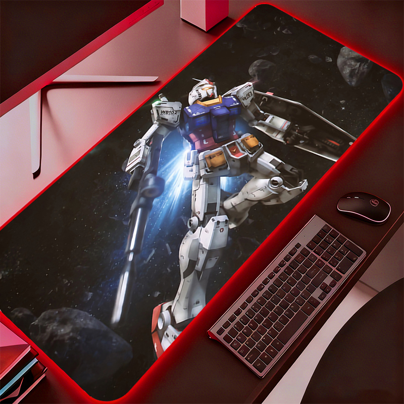 RGB Large Mouse Pad Backlight  - Gaming Keyboard And Mouse Mobile review and price