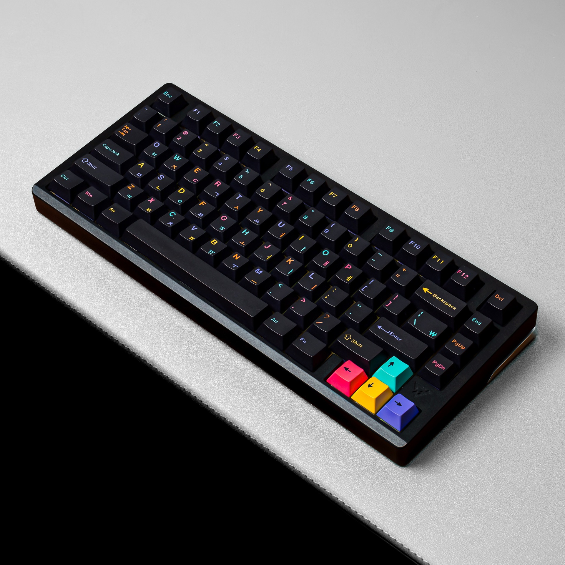143 Keys Creative Keycaps PBT  - Keyboard Gaming Black review and price