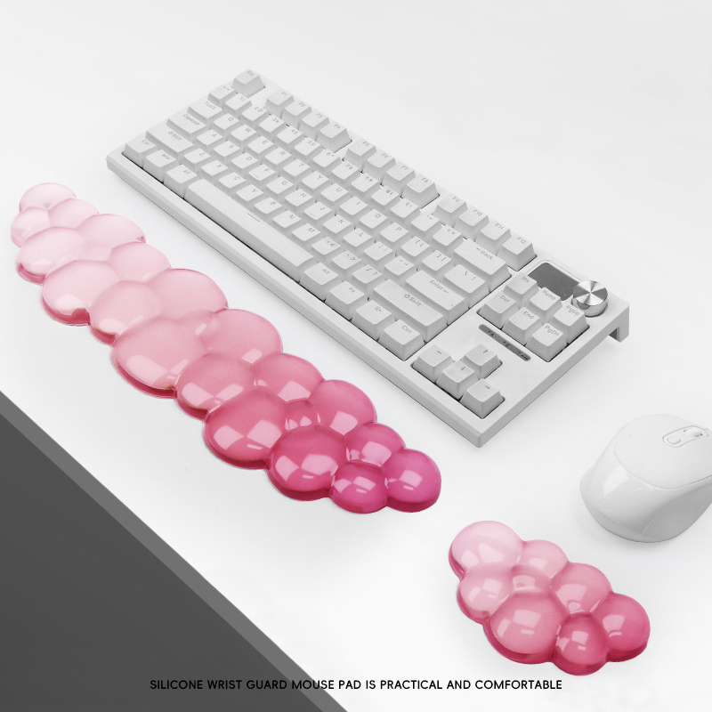 Ergonomic Cloud Wrist Support  - Keyboard Mouse Bundle Gaming review and price