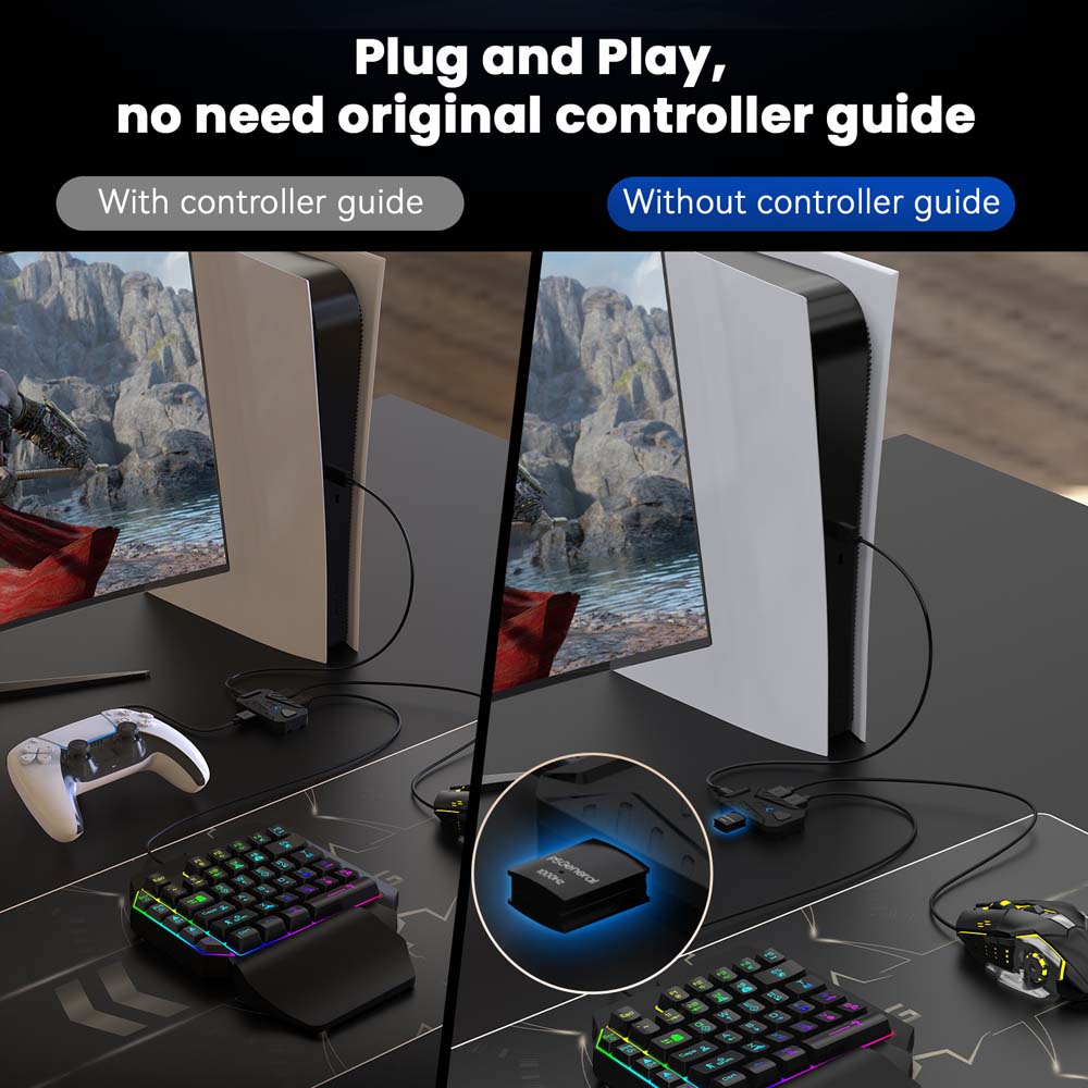 for PS5 Gaming Keyboard Mouse  - Gaming Keyboard Bundle review and price