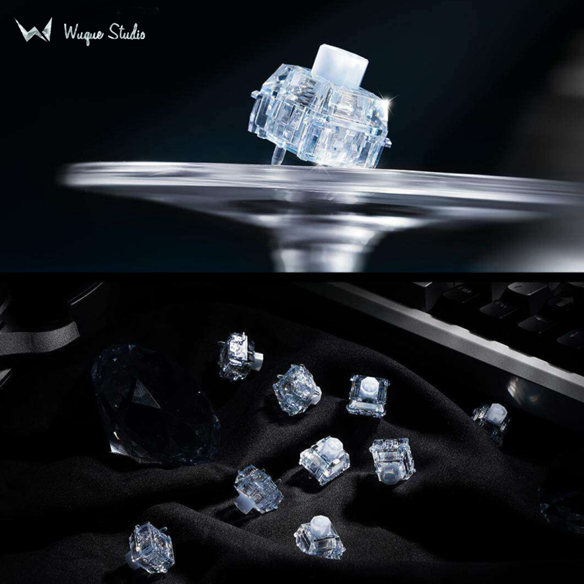 WS Wuque Studio Babao Diamond  - Gaming Keyboard Hall Effect Switches review and price