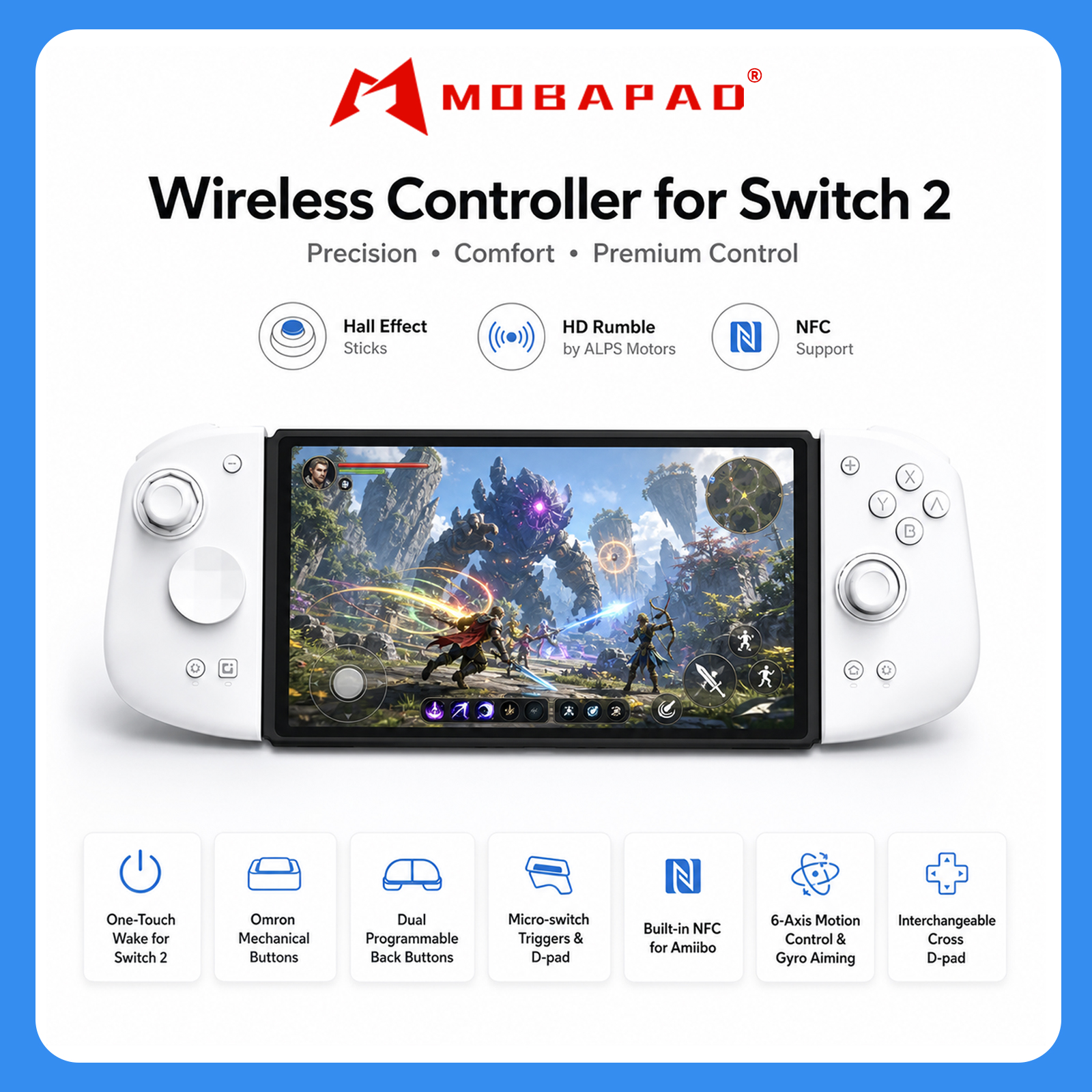 Mobapad M6s / M6 HD For Ninten - Gaming Keyboard Hall Effect review and price