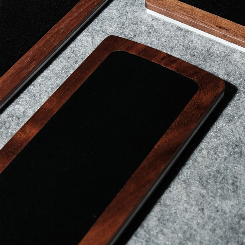 Woody Cowhide Palm Rest for Me - Keyboard Gaming Black review and price