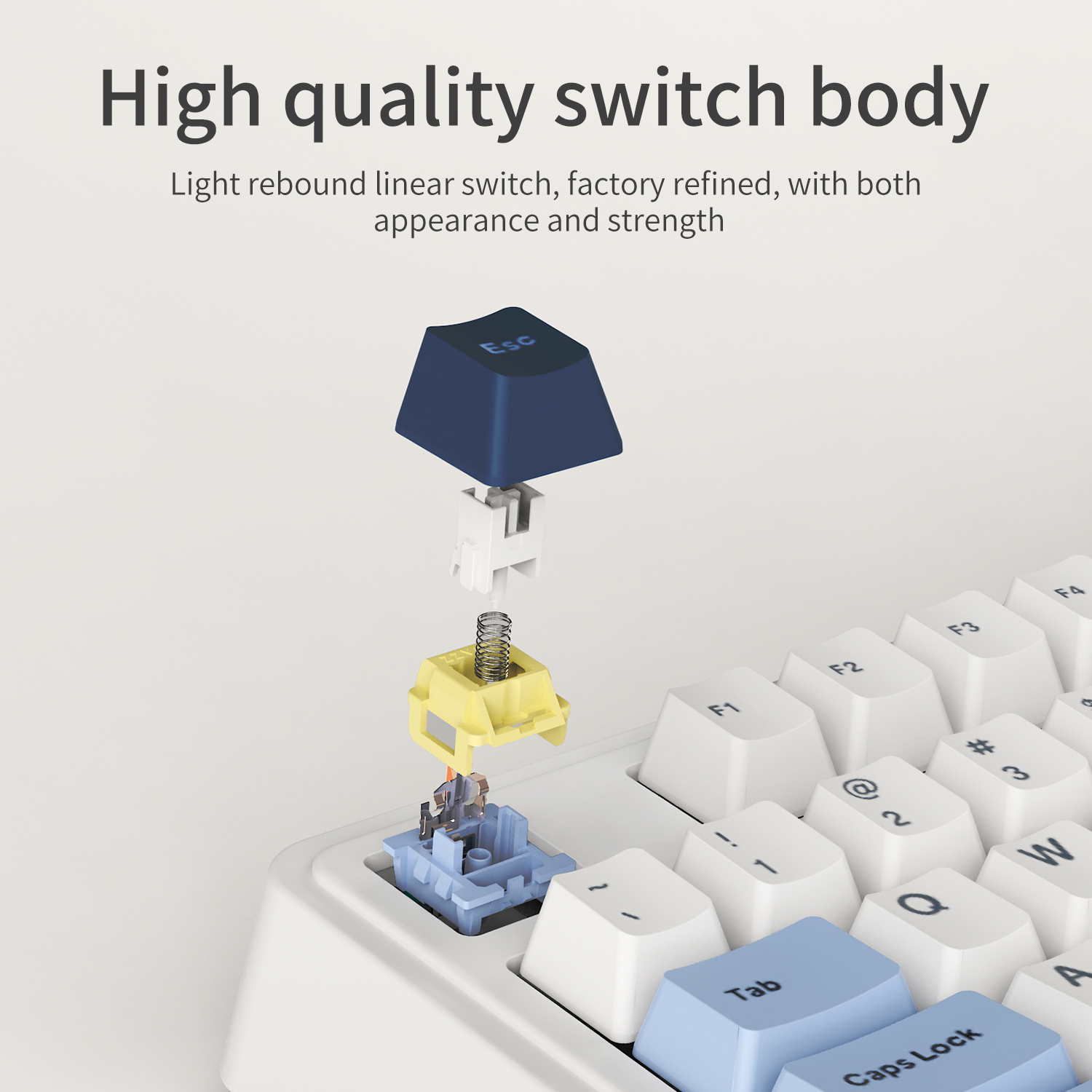 AJAZZ AK980 Wired Mechanical K - Keyboard Gaming Blue Switch review and price
