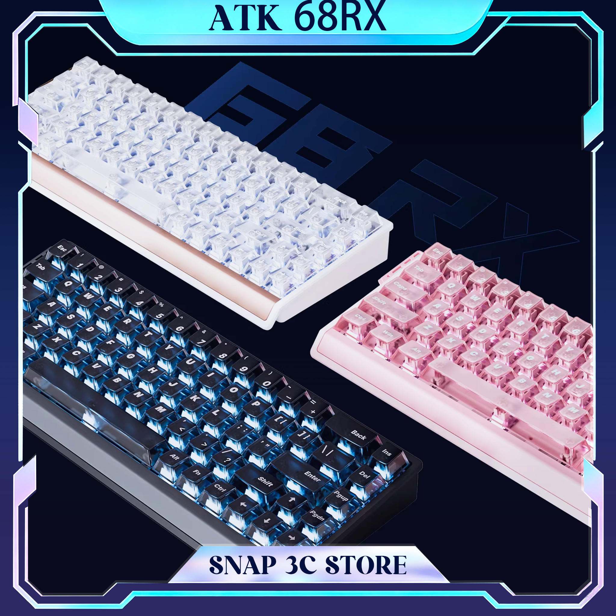 ATK 68RX Magnetic Switch Gamin - Gaming Keyboard Hall Effect Switches review and price