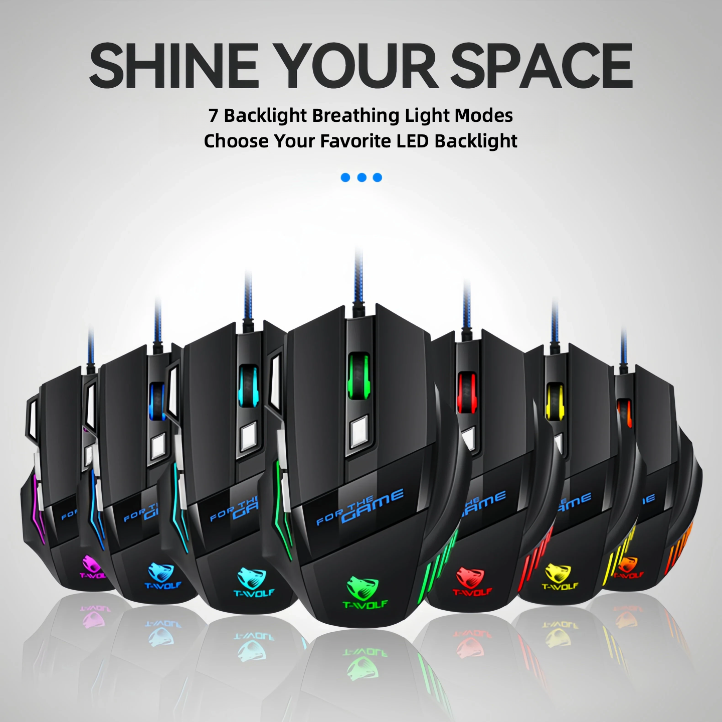 Wired RGB Gaming Mouse 6 Butto - Gaming Keyboard Budget review and price