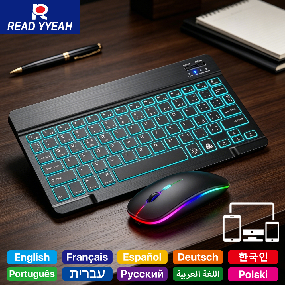2026 Backlight Bluetooth Keybo - Gaming Keyboard And Mouse Mobile review and price
