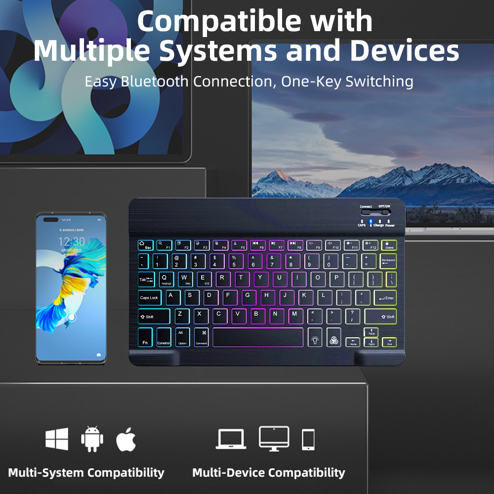 2026 Backlight Bluetooth Keybo - Gaming Keyboard And Mouse Mobile review and price