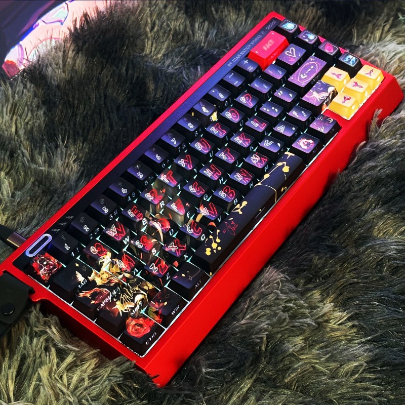 Faker Hall of Fame Ahri themed - Gaming Keyboard Hall Effect review and price