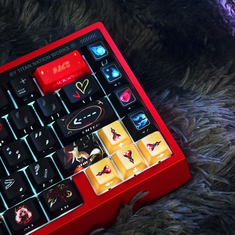 Faker Hall of Fame Ahri themed - Gaming Keyboard Hall Effect review and price