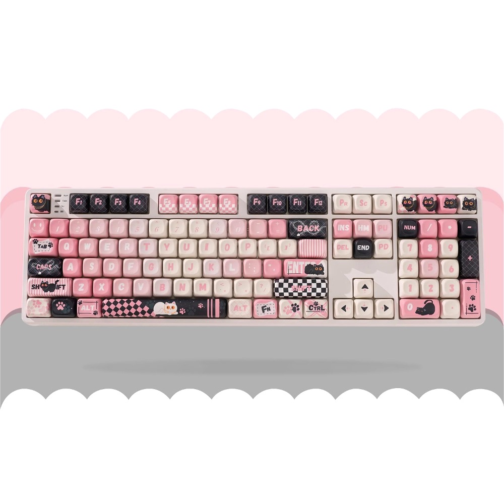 Custom MOA Profile Black Pink  - Keyboard Gaming Black review and price