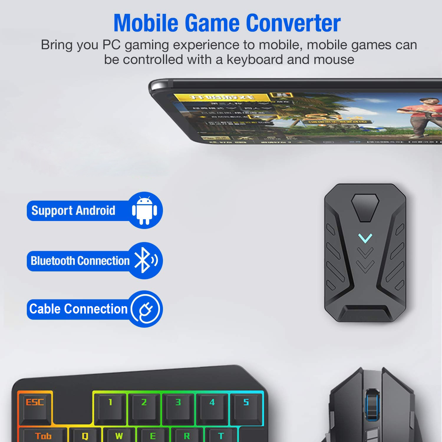 Mobile Games Converter Gaming  - Gaming Keyboard And Mouse Mobile review and price