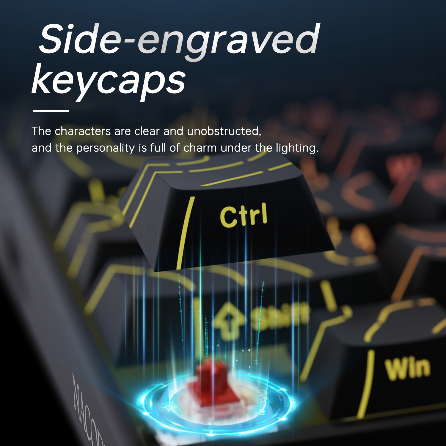 New Ajazz Nacodex Nk68 Mechani - Keyboard Gaming Blue Switch review and price