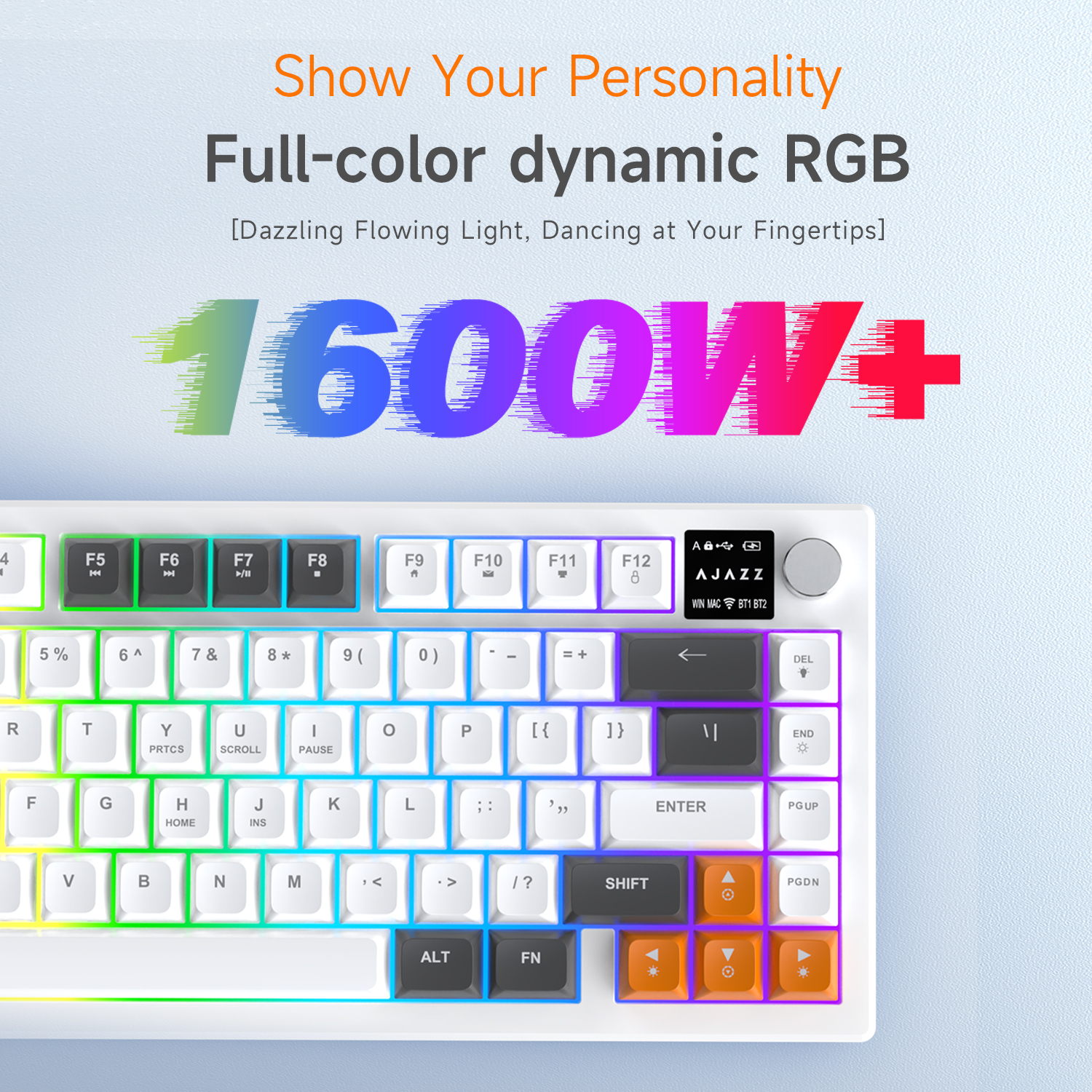 AJAZZ AF82 Low-Proflie Electro - Keyboard Gaming Blue Switch review and price