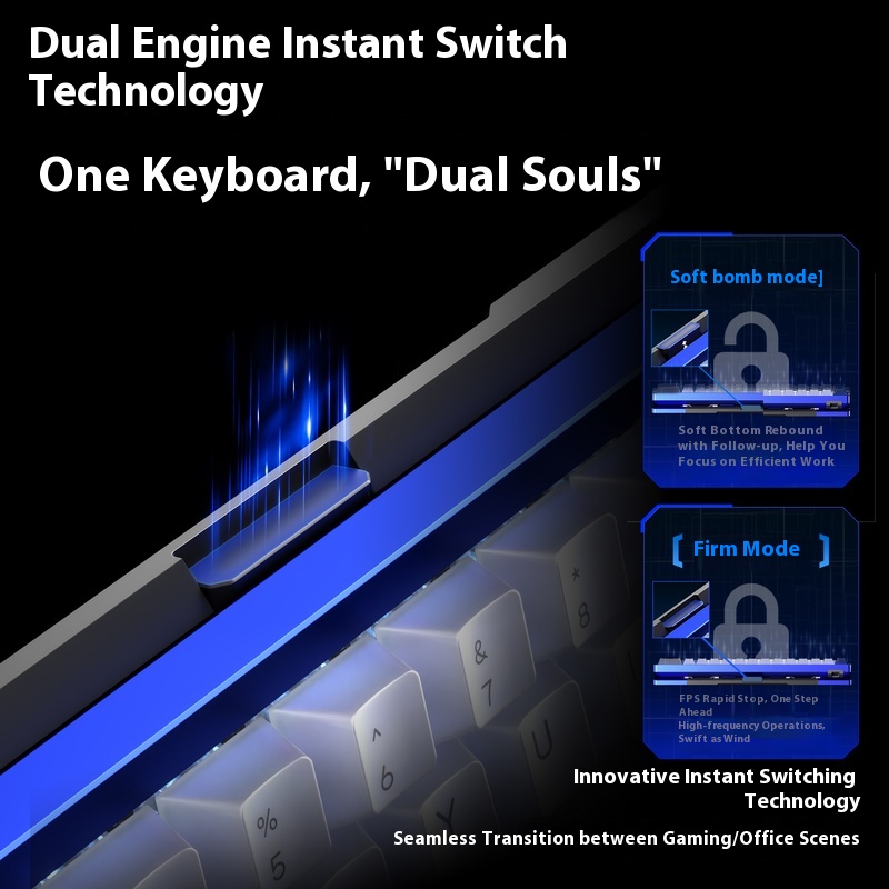 AULA AG60 Pro MAX Wired Mechan - Gaming Keyboard Hall Effect Switches review and price
