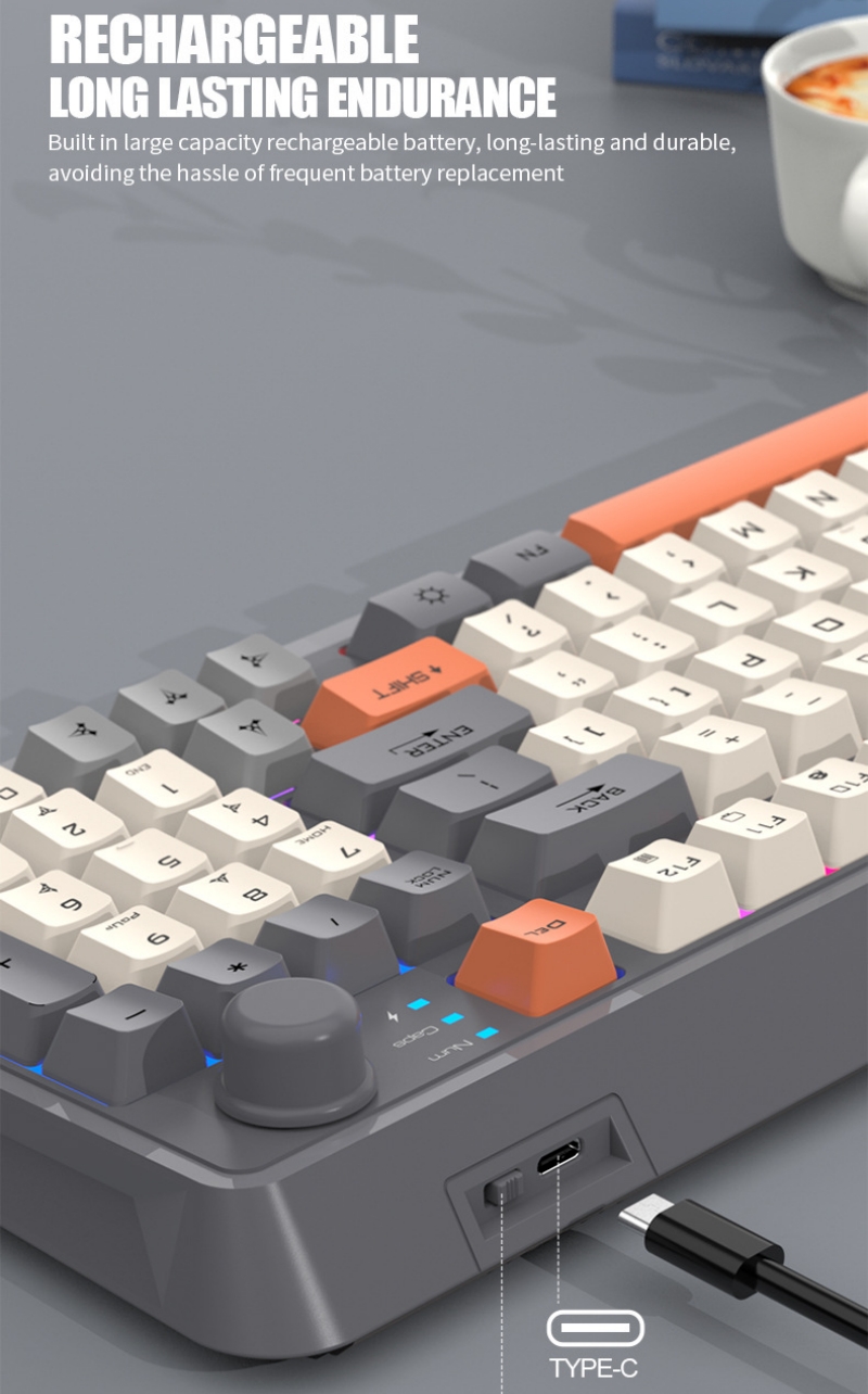 Wireless Keyboard Spanish Russ - Gaming Keyboard And Mouse Mobile review and price