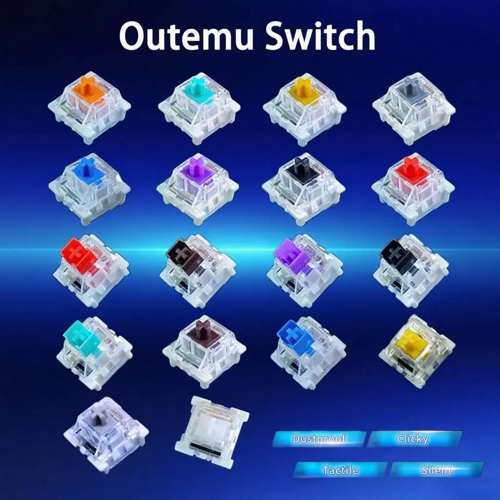 Outemu Switches Mechanical Key - Keyboard Gaming Blue Switch review and price