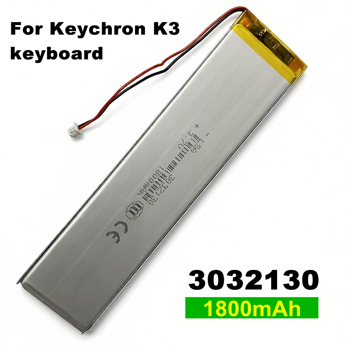 1-10 Pcs 3.7V 1800mAh 3032130  - Gaming Keyboard Tester review and price