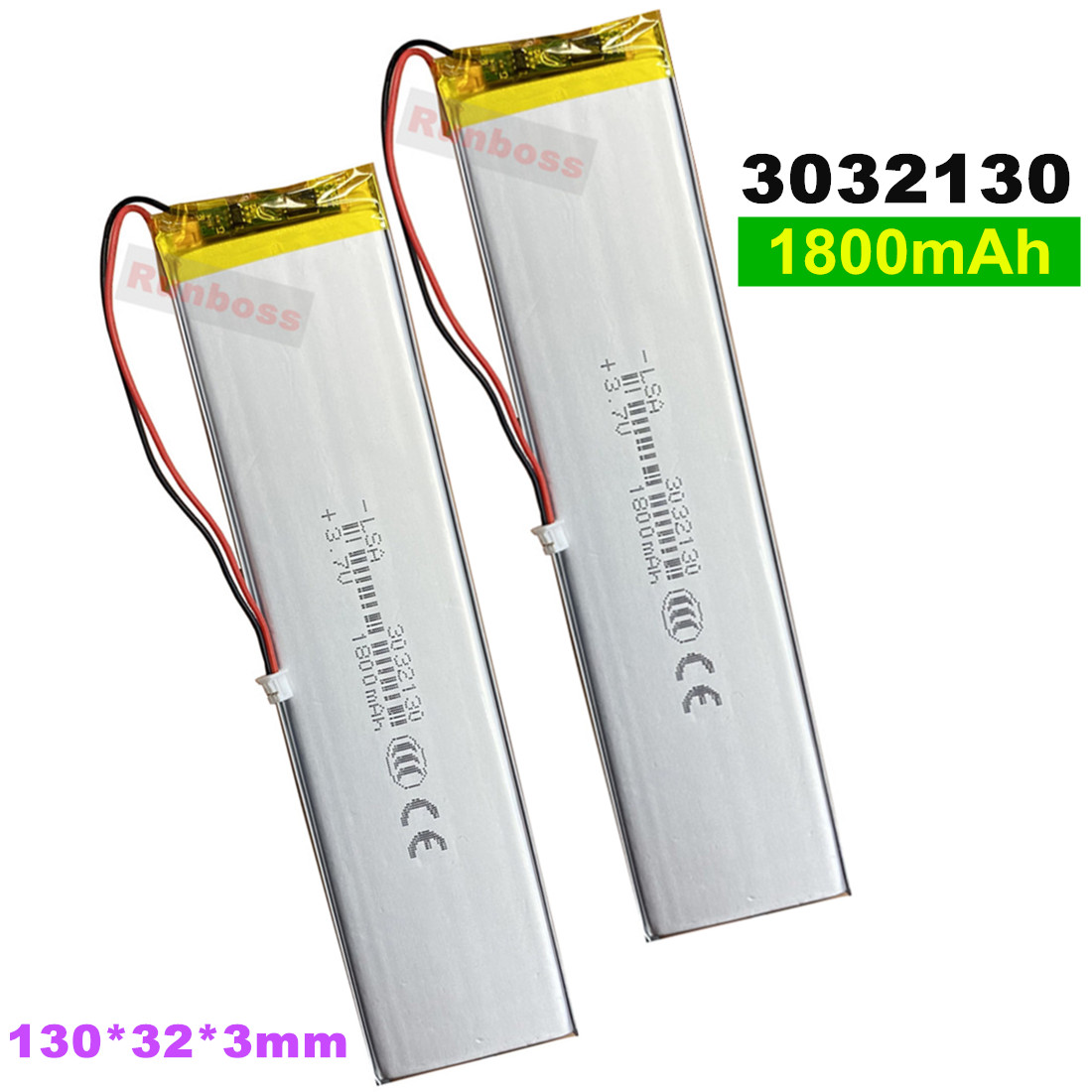 1-10 Pcs 3.7V 1800mAh 3032130  - Gaming Keyboard Tester review and price
