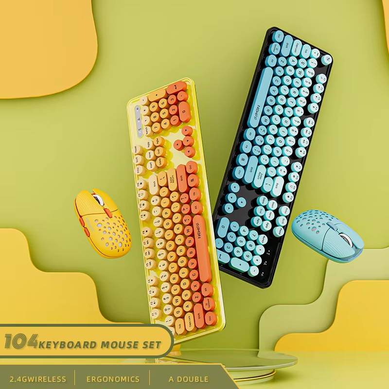 104 Keys 2.4G Wireless Gaming  - Gaming Keyboard And Mouse Combo Wireless review and price