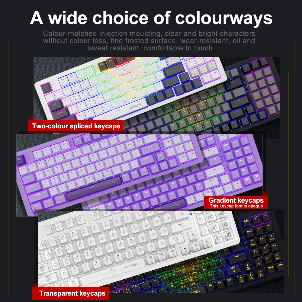 E-YOOSO Z94 USB Mechanical Gam - Gaming Keyboard Bundle review and price